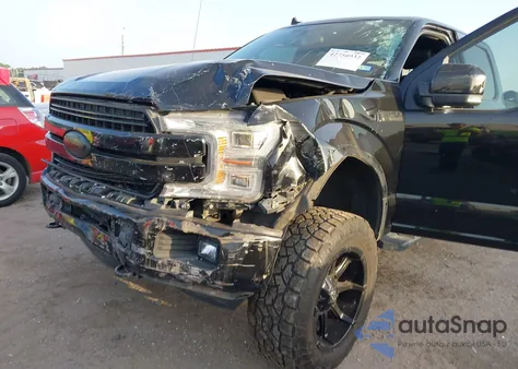 2018 Ford F150 Lariat z USA, uszkodzony, nr VIN 1FTEW1EG0JFA30176